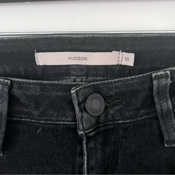Hudson Black Holly High-Rise Flare Jeans |Size 30| - Picture 12 of 15